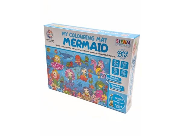 My Colouring Mat- Mermaid Ages 3 and Up.