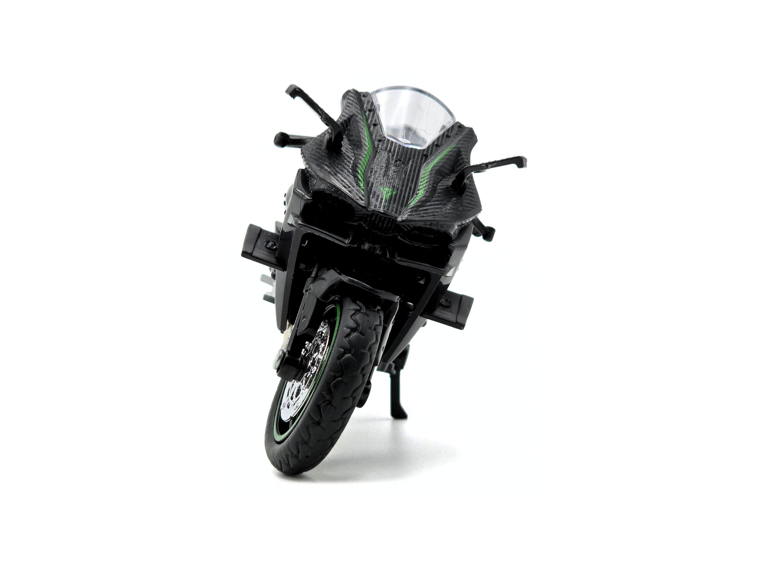 Kawasaki Ninja H2R Die-Cast Bike Miniature Replica Model - Image 2