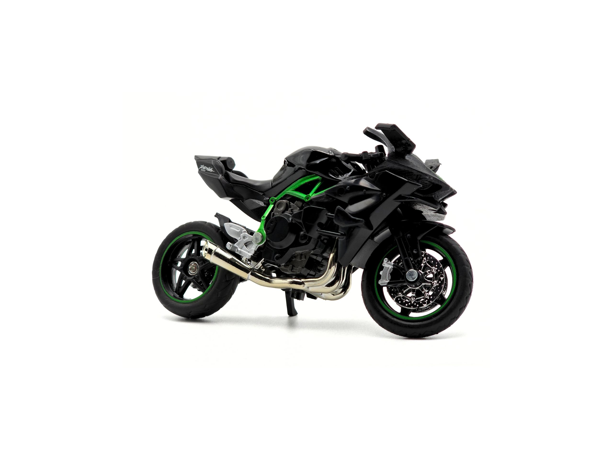 Kawasaki Ninja H2R Die-Cast Bike Miniature Replica Model - Image 3