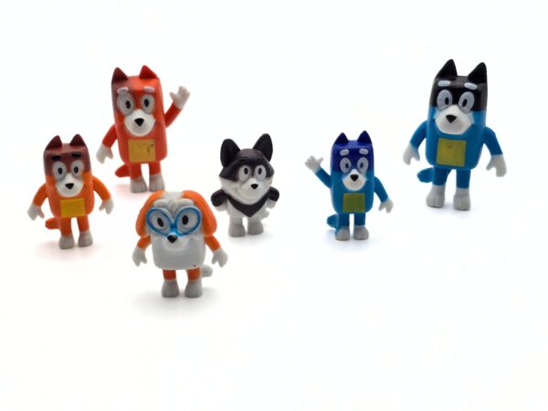 Bluey Action Figure Set of 6