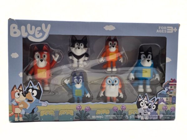 Bluey Action Figure Set of 6