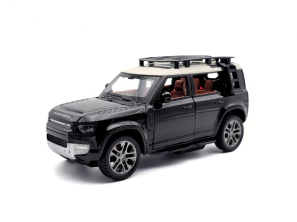 Land Rover Defender 1:24 Die- Cast Remote Control – Black