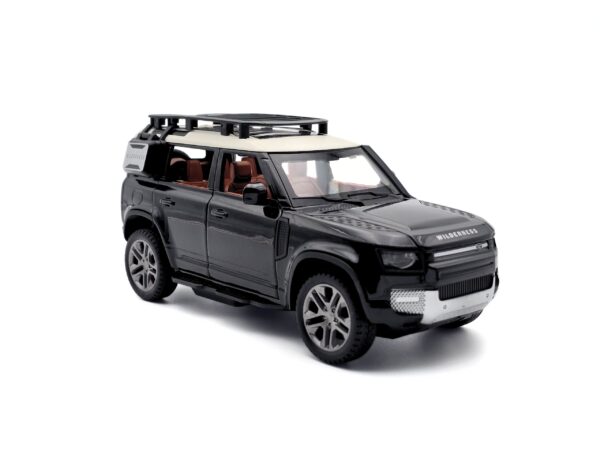 Land Rover Defender 1:24 Die- Cast Remote Control – Black