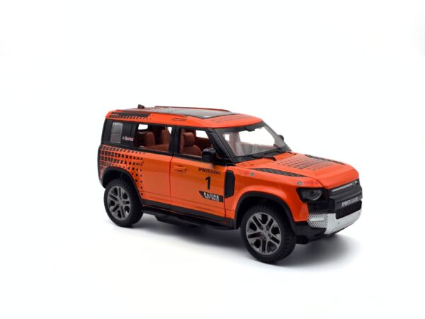 Land Rover Defender 1:24 Die- Cast Remote Control – Orange