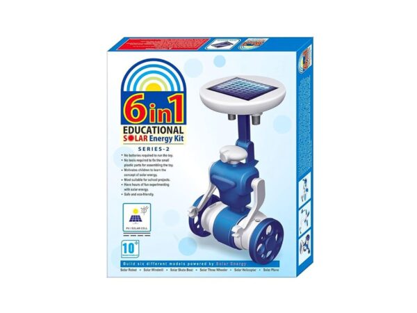 6 in 1 Educational Solar Robotic Kit Series-2 Ages 10 and Up