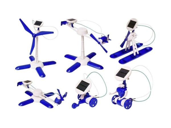 6 in 1 Educational Solar Robotic Kit Series-2 Ages 10 and Up