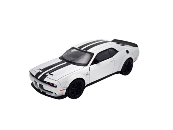 Dodge Charger Hellcat 1:24 Collectible Model – White