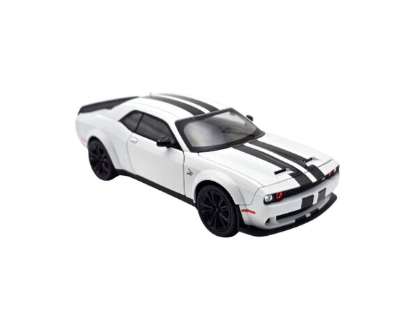 Dodge Charger Hellcat 1:24 Collectible Model – White