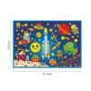 Colouring Mat, Reusable and Washable, Ages 3 and Up, DIY Kit