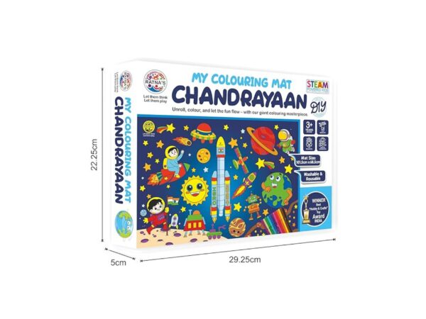 Colouring Mat, Reusable and Washable, Ages 3 and Up, DIY Kit