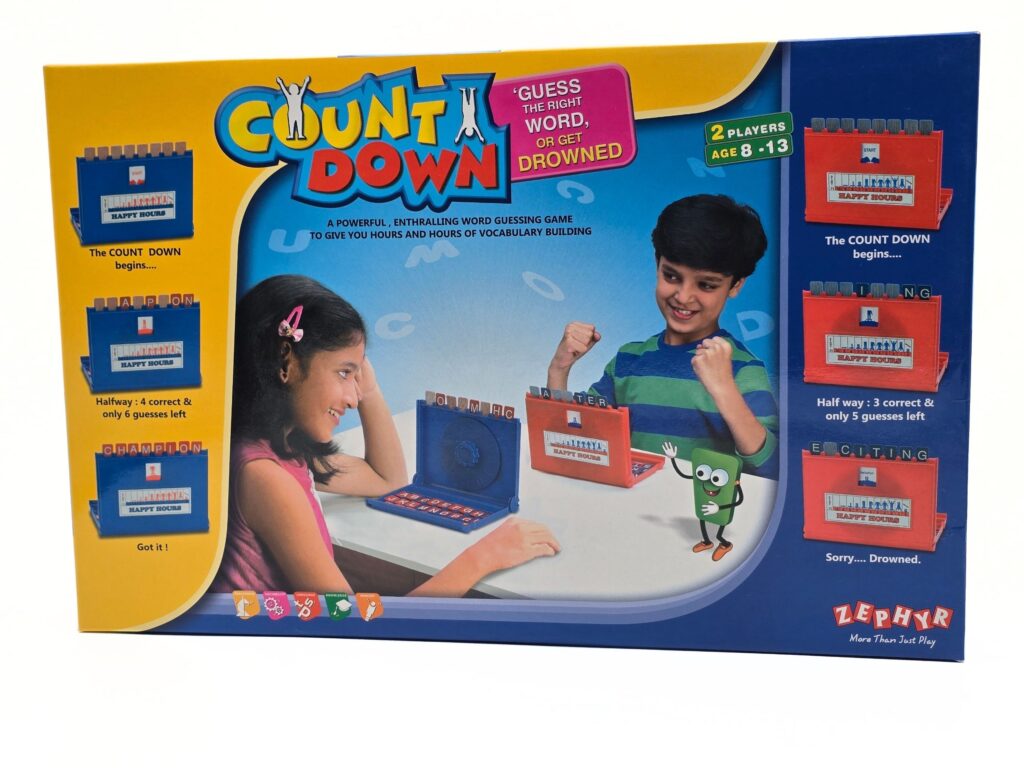 Countdown Game - Zephyr Ages 5 and Up