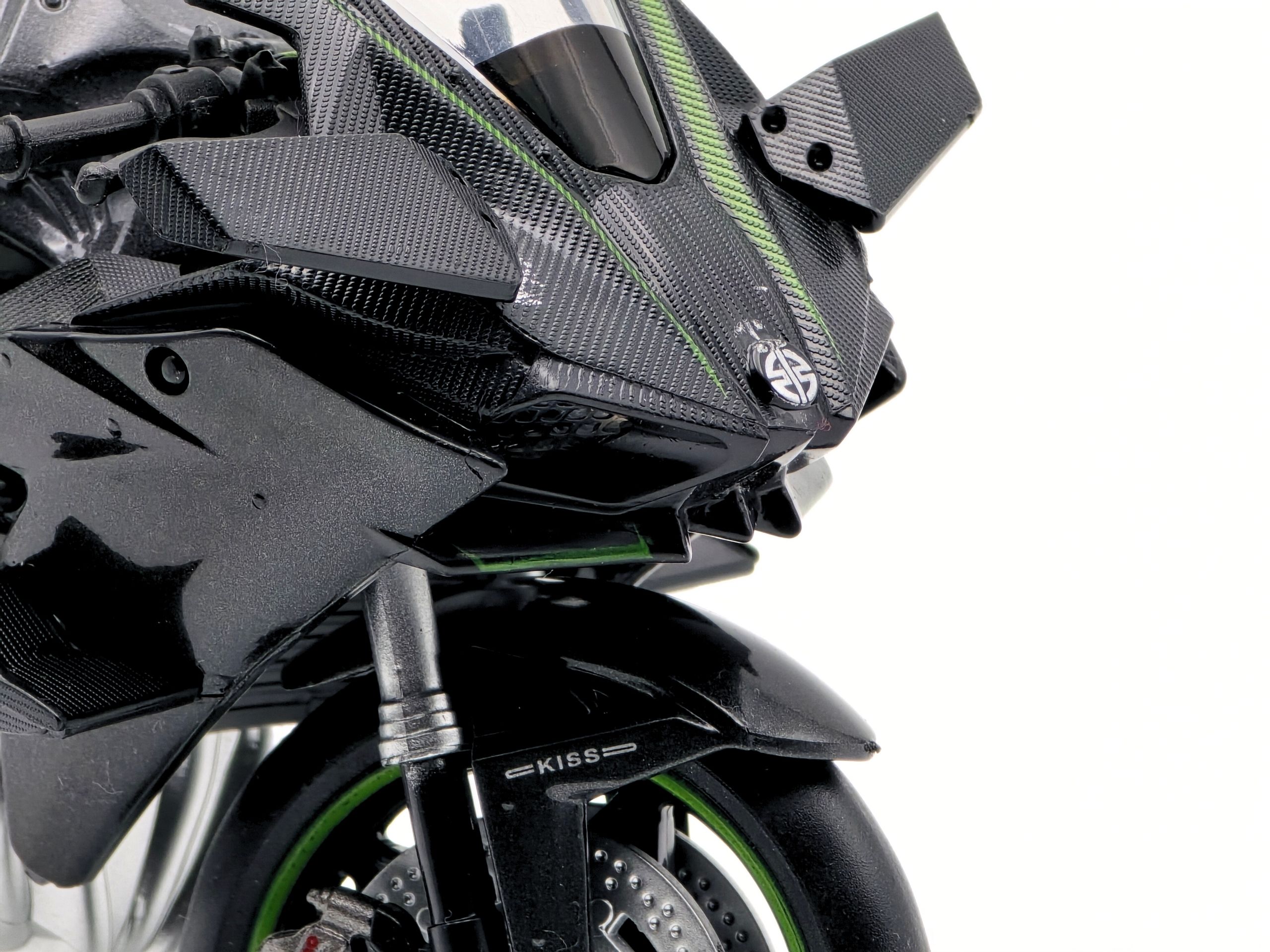 Kawasaki Ninja H2R Die-Cast CCA Licensed 1:12 Scale - Image 5