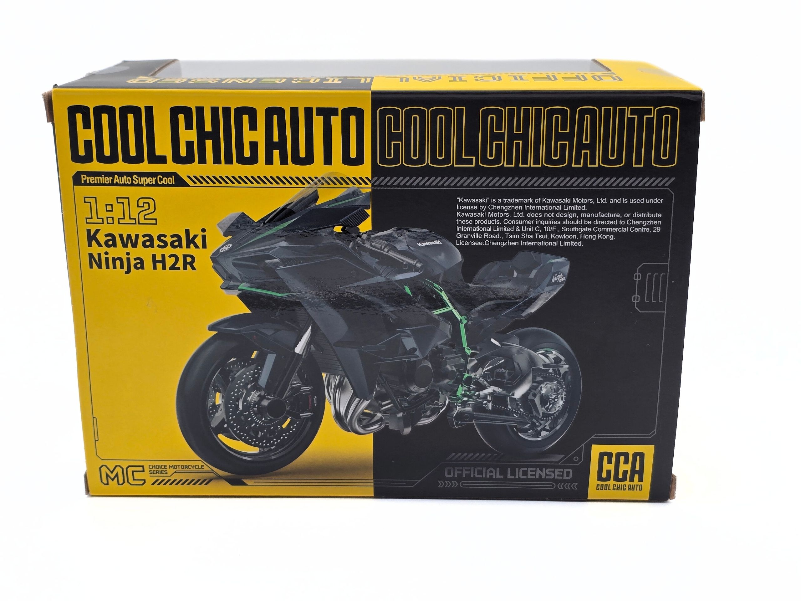 Kawasaki Ninja H2R Die-Cast CCA Licensed 1:12 Scale - Image 3