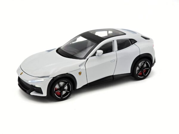 Ferrari Purosangue 1:24 Die-Cast Collectible Model – White