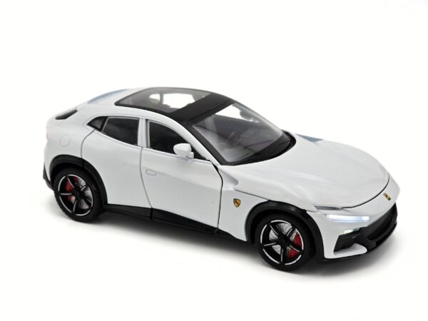 Ferrari Purosangue 1:24 Die-Cast Collectible Model – White