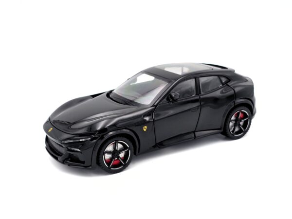 Ferrari Purosangue 1:24 Die-Cast Collectible Model – Black.