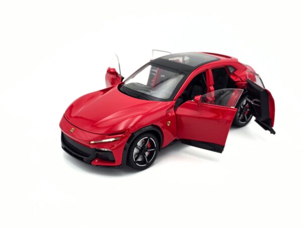 Ferrari Purosangue 1:24 Die-Cast Collectible Model – Red.