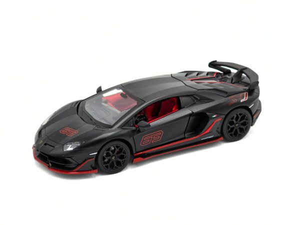 Lamborghini Aventador SVJ 63 Black 1:24 Die-Cast – CCA Model