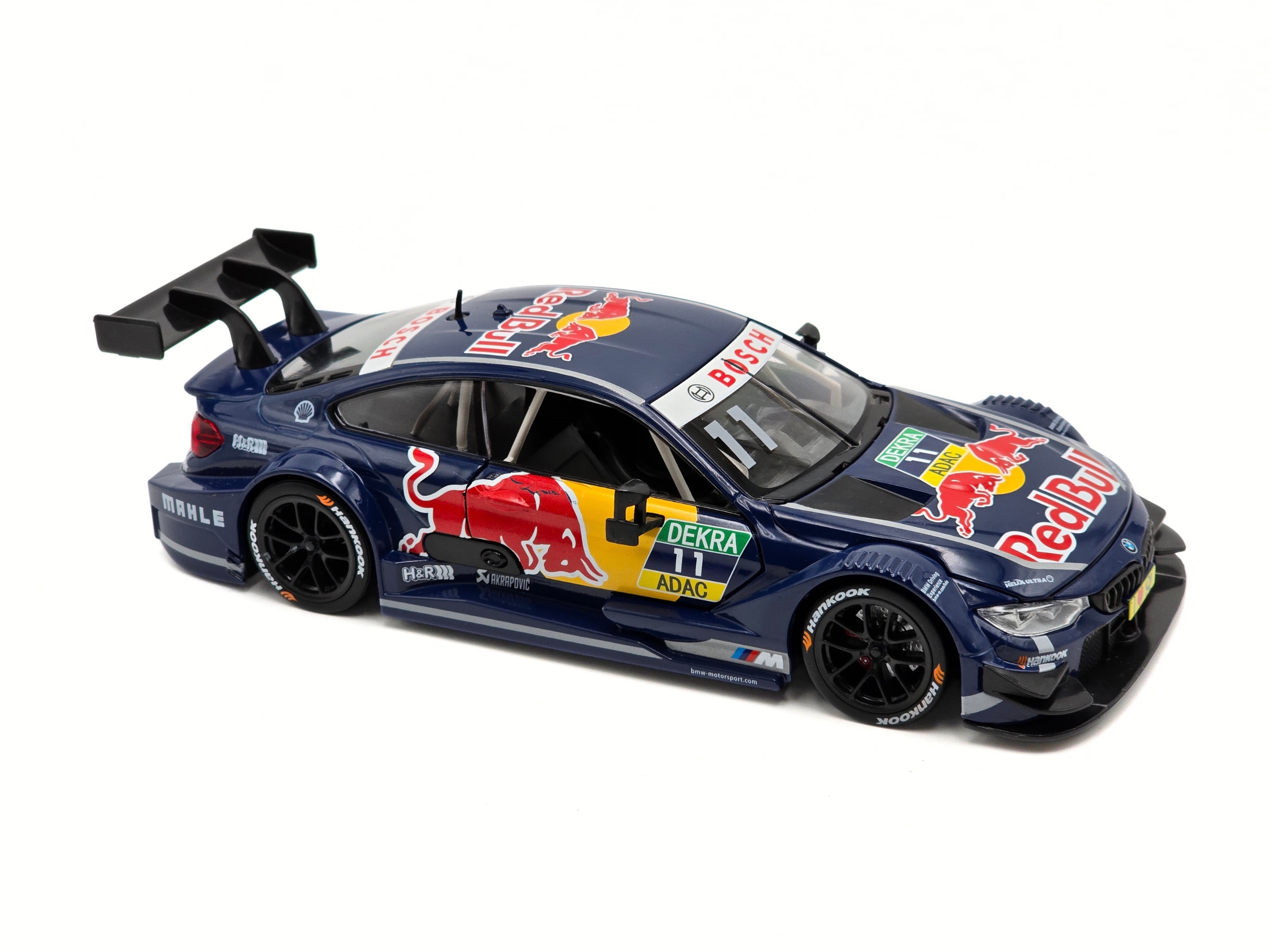 BMW M4 DTM 1:24 Official Licensed Collectible Model CCA - Red Bull Livery - Image 2