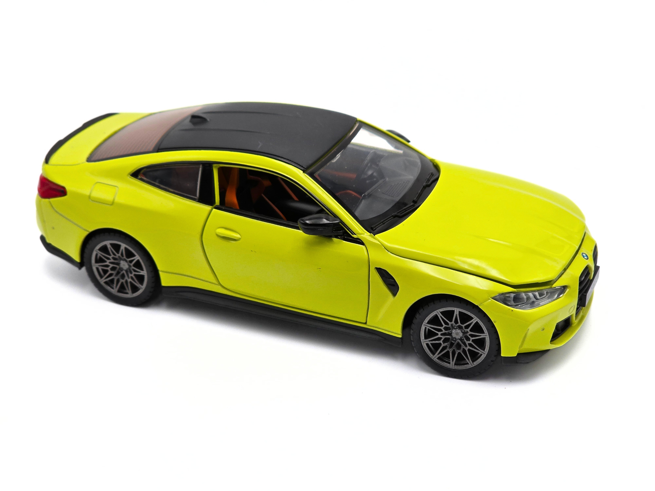 BMW M4 1:24 Official Licensed Collectible Model CCA - Green - Image 2