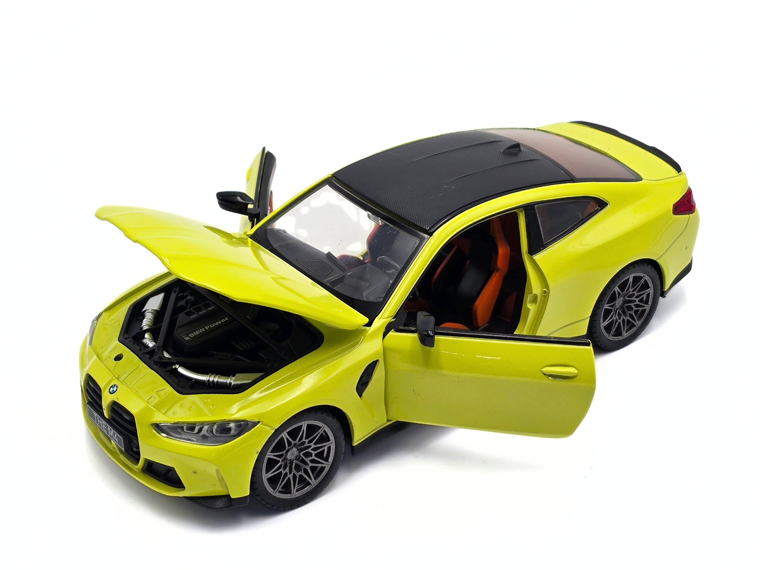 BMW M4 1:24 Official Licensed Collectible Model CCA - Green - Image 3