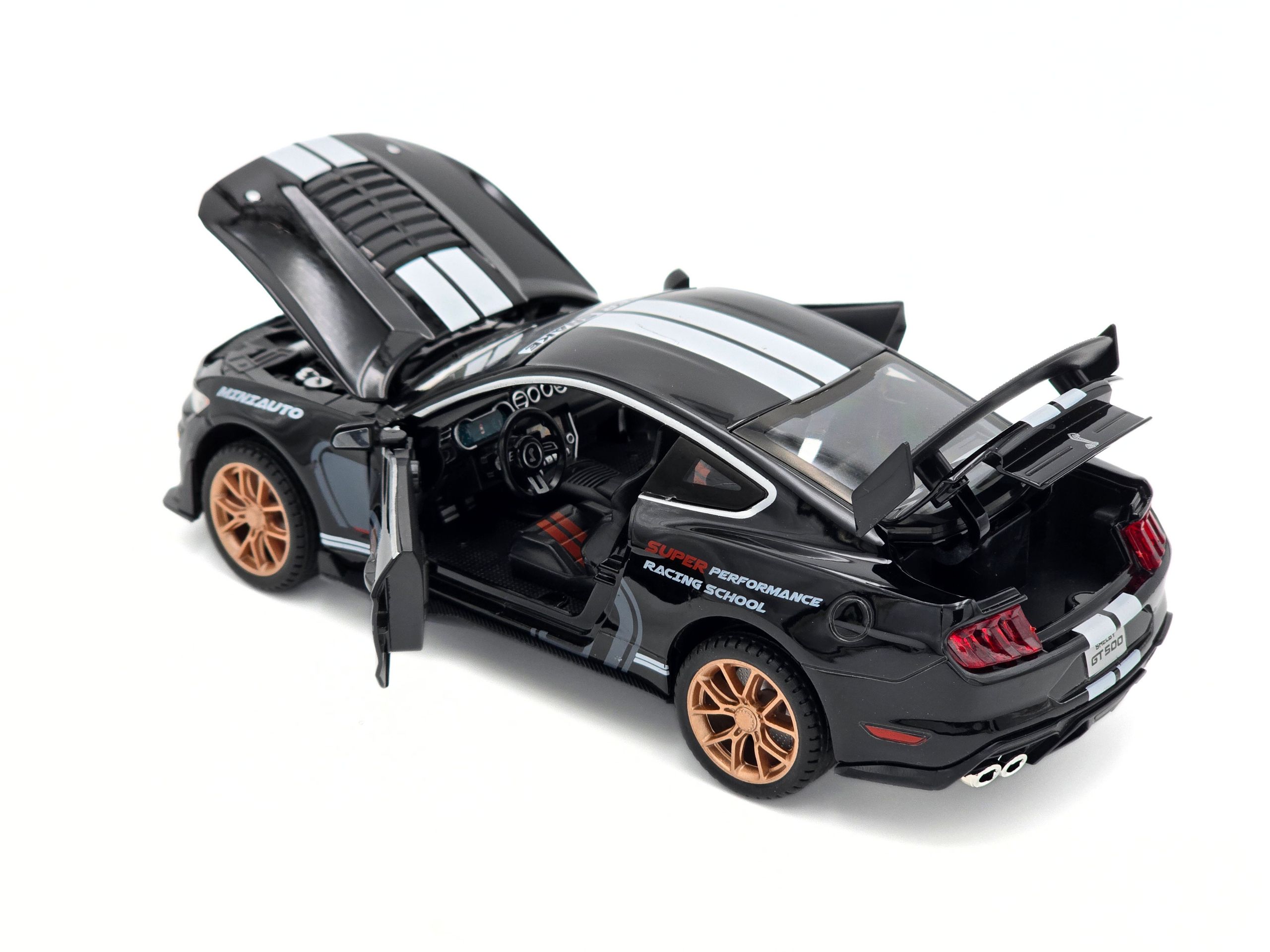 Ford Mustang 1:24 Die-Cast - Black - Image 4