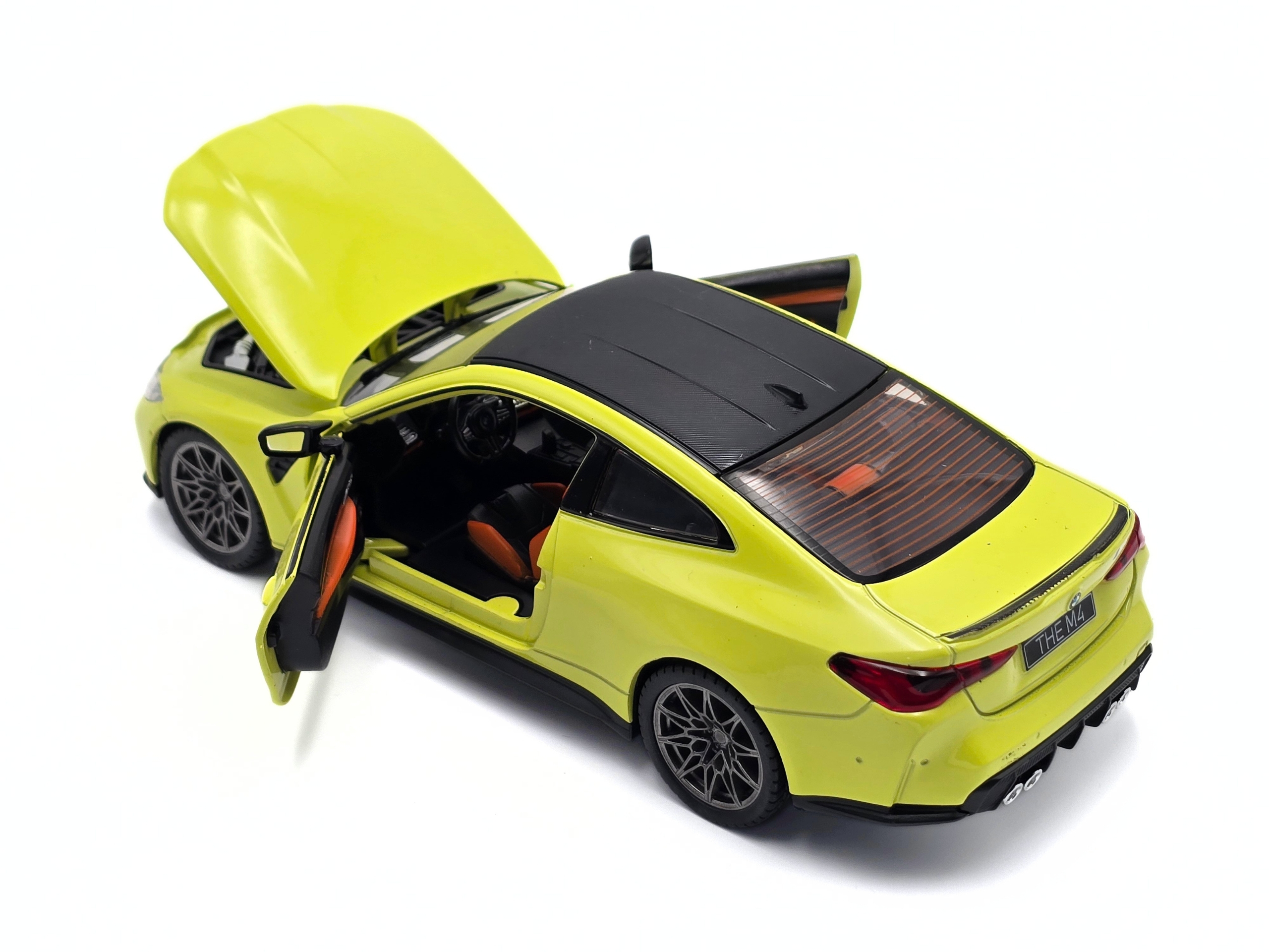 BMW M4 1:24 Official Licensed Collectible Model CCA - Green - Image 4