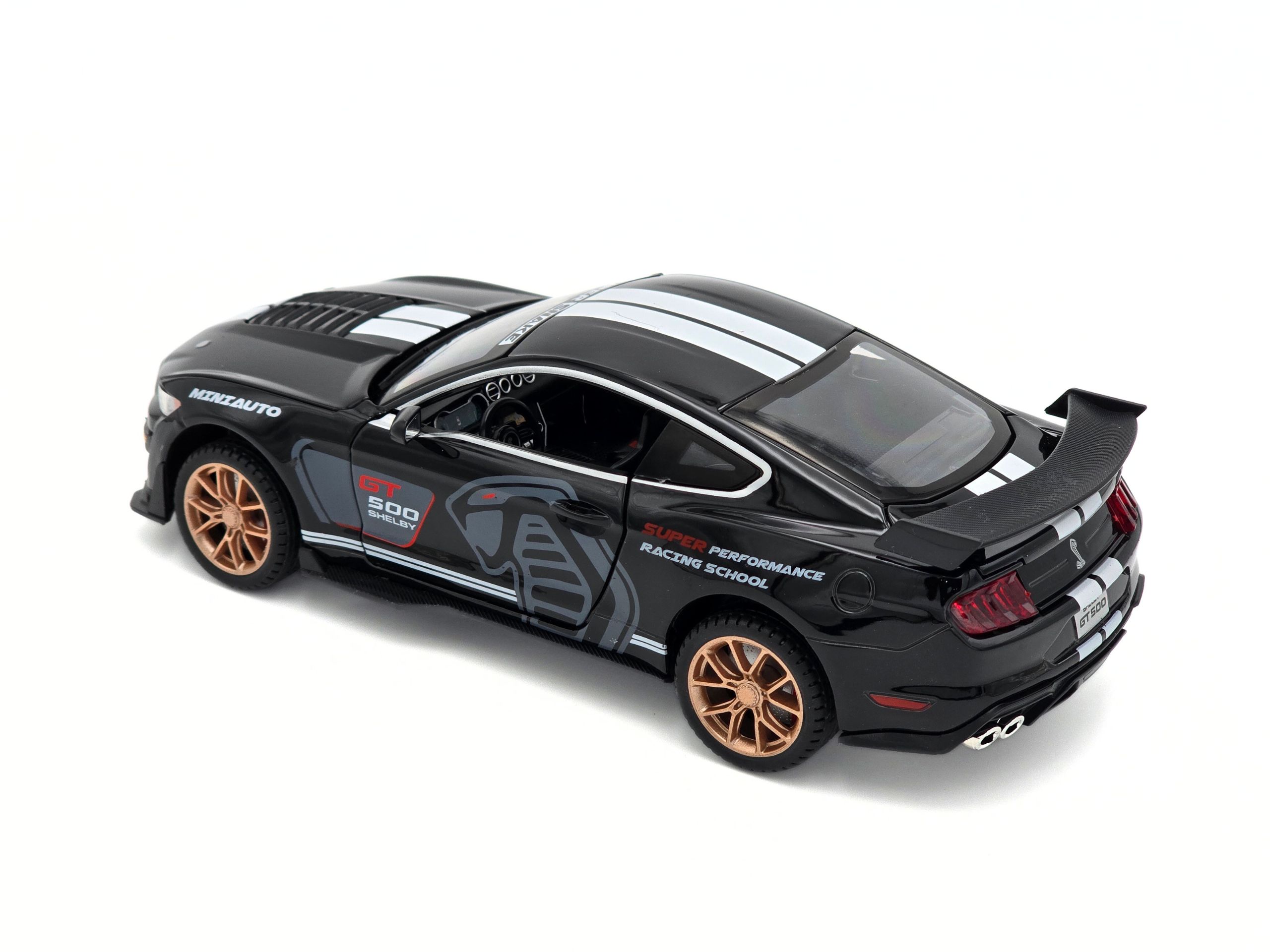 Ford Mustang 1:24 Die-Cast - Black - Image 6
