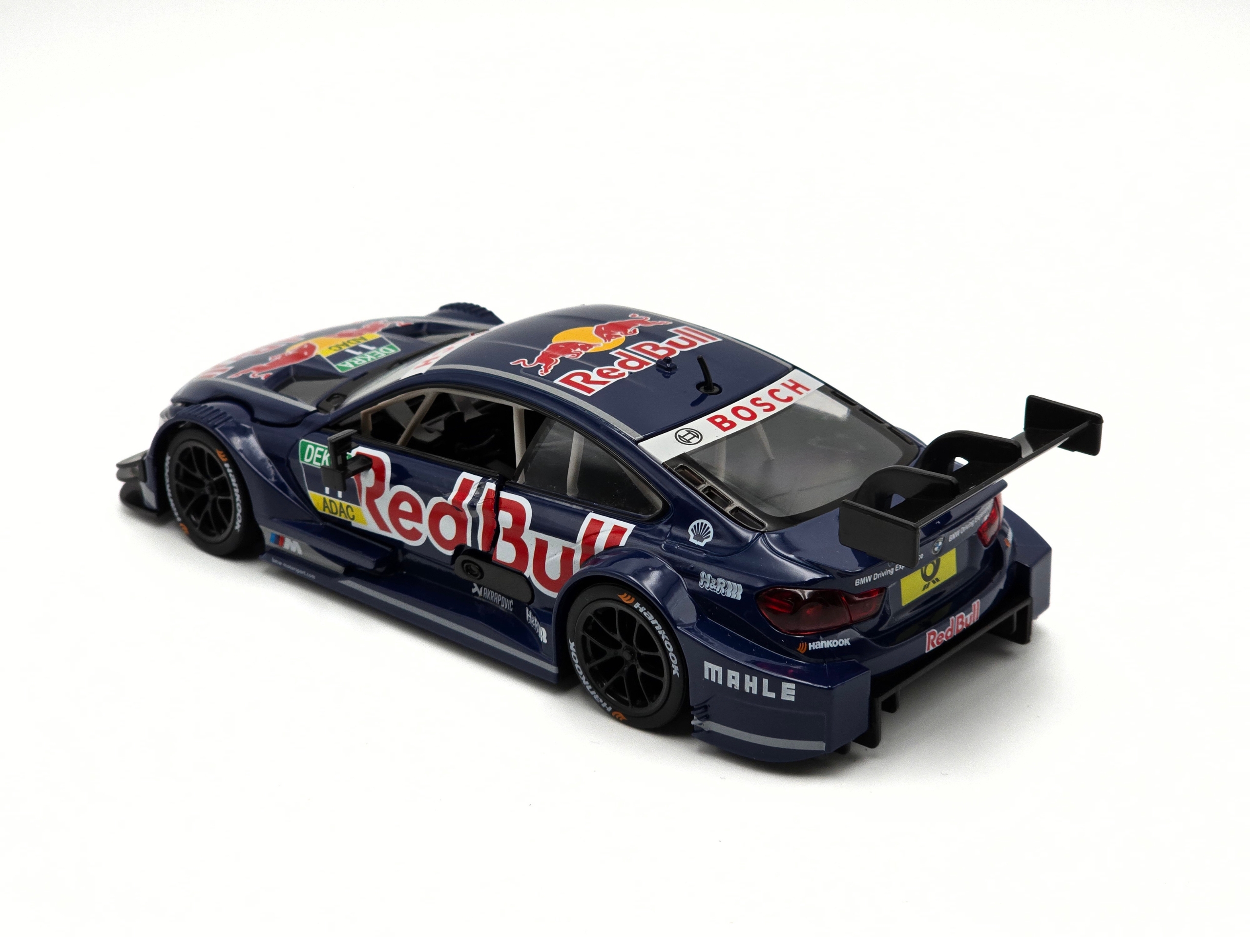 BMW M4 DTM 1:24 Official Licensed Collectible Model CCA - Red Bull Livery - Image 6