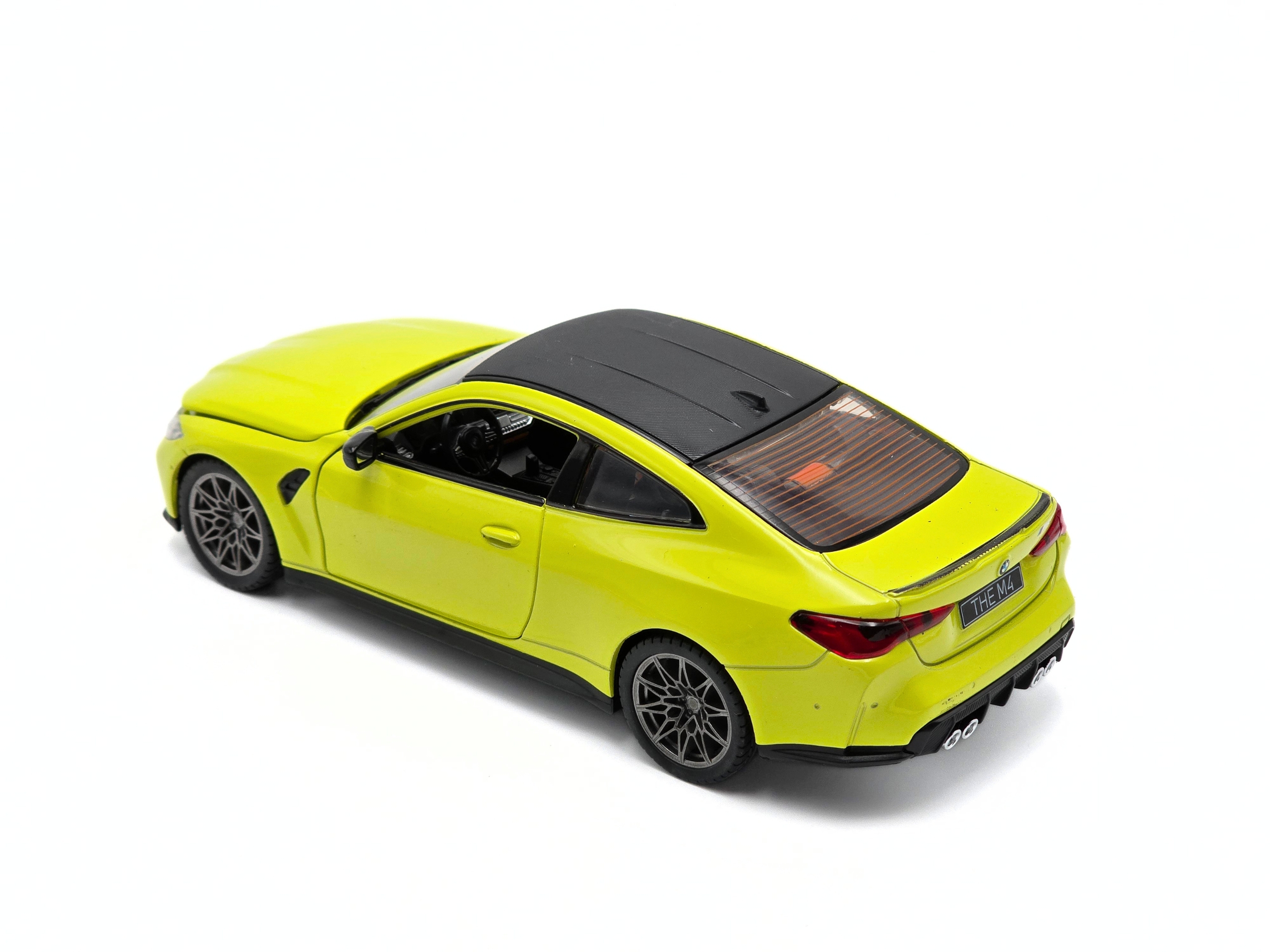 BMW M4 1:24 Official Licensed Collectible Model CCA - Green - Image 6
