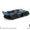 MINI GT Bugatti Bolide Blue 1063 1:64 Scale Car