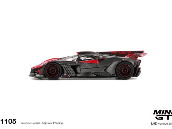 MINI GT Bugatti Bolide Red 1105 1:64 Scale Car