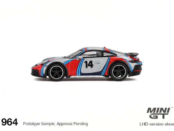 MINI GT Porsche 911 Dakar Ice Gray Metallic 964 - 1:64 Scale